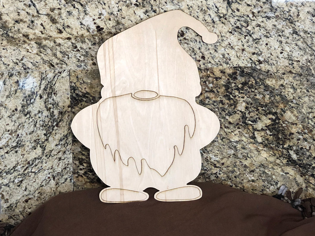 GNOME - Blank wood Cutout