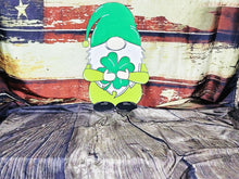 Load image into Gallery viewer, ST. PATRICKS GNOME - Blank wood Cutout
