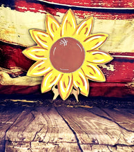 Load image into Gallery viewer, SUNFLOWER - Blank wood Cutout
