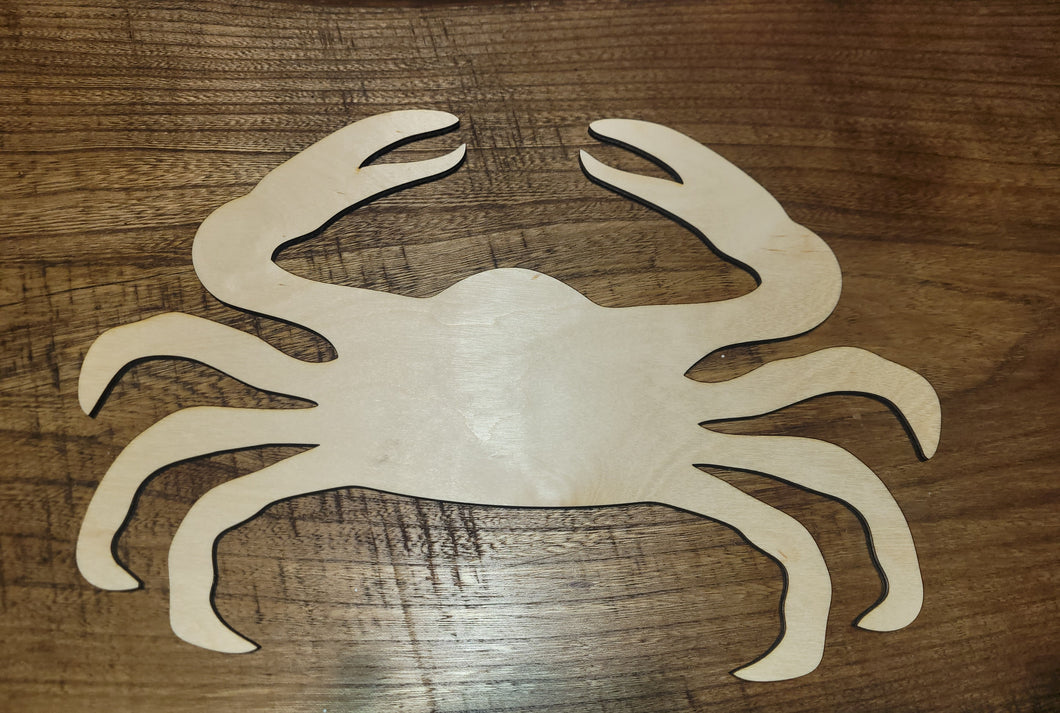 CRAB - Blank wood Cutout