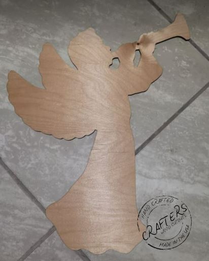 ANGEL - Blank wood Cutout