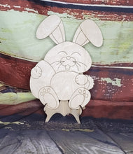 Load image into Gallery viewer, BUNNY 2 EGGS - Blank wood Cutout
