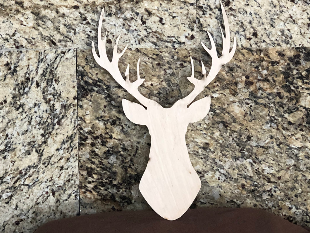 DEER - Blank wood Cutout