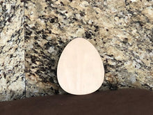 Load image into Gallery viewer, EGG - Blank wood Cutout
