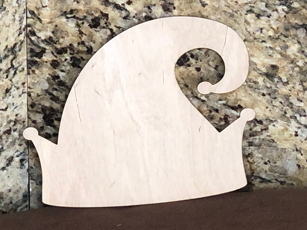 ELF HAT - Blank wood Cutout