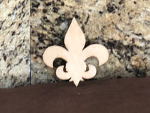 Load image into Gallery viewer, FLEUR DE LIS  - Blank wood Cutout
