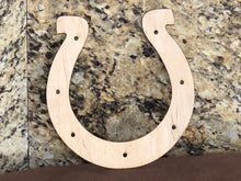 Load image into Gallery viewer, HORSE SHOE - Blank wood Cutout
