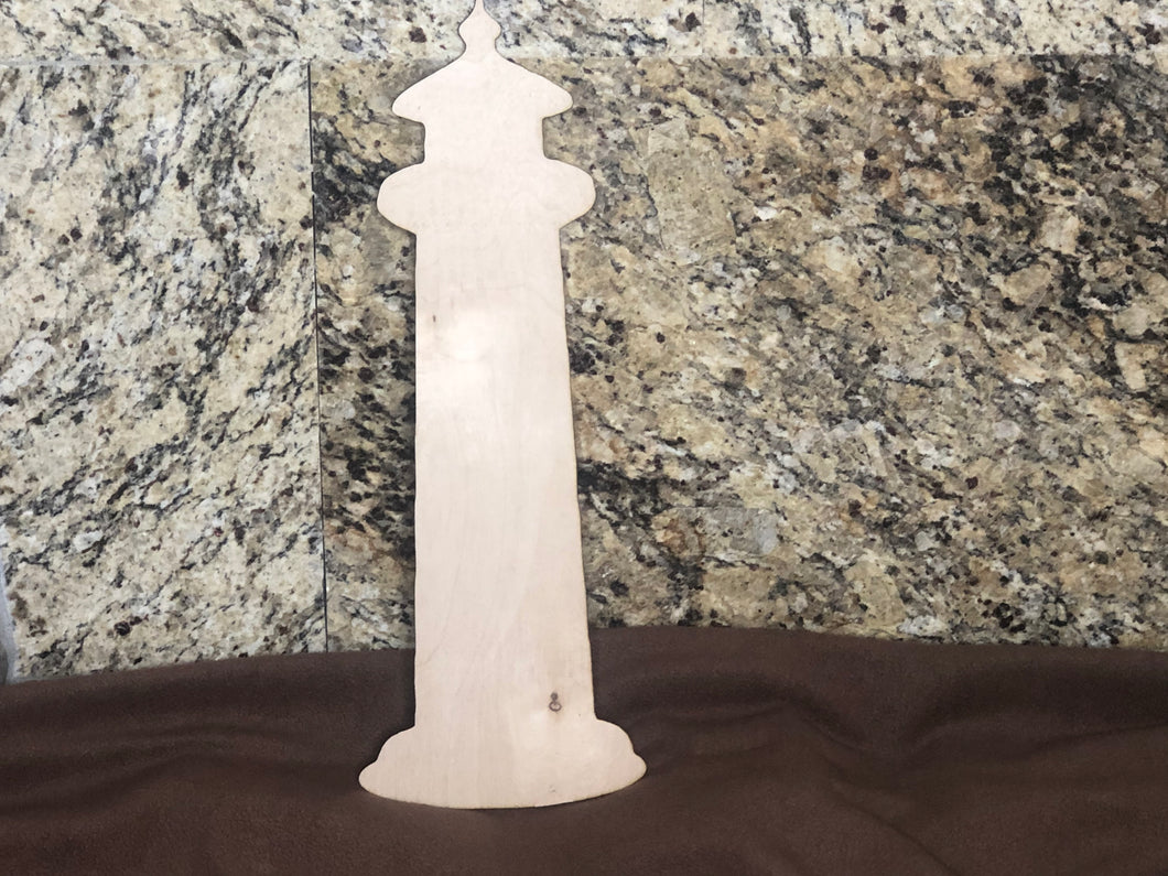 LIGHT HOUSE - Blank wood Cutout