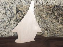 Load image into Gallery viewer, WHIMSICAL BIRD HOUSE - Blank wood Cutout
