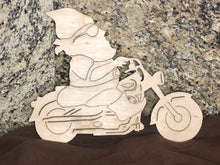 Load image into Gallery viewer, BIKER GNOME - Blank wood Cutout
