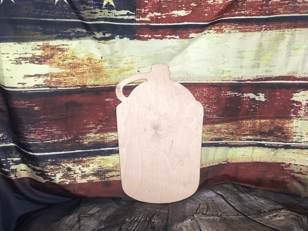 WHISKEY JUG - Blank wood Cutout