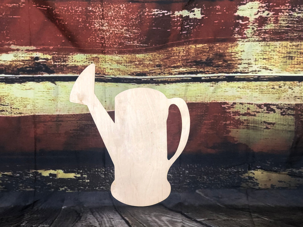 PLANT WATER PITCHER - Blank wood Cutout