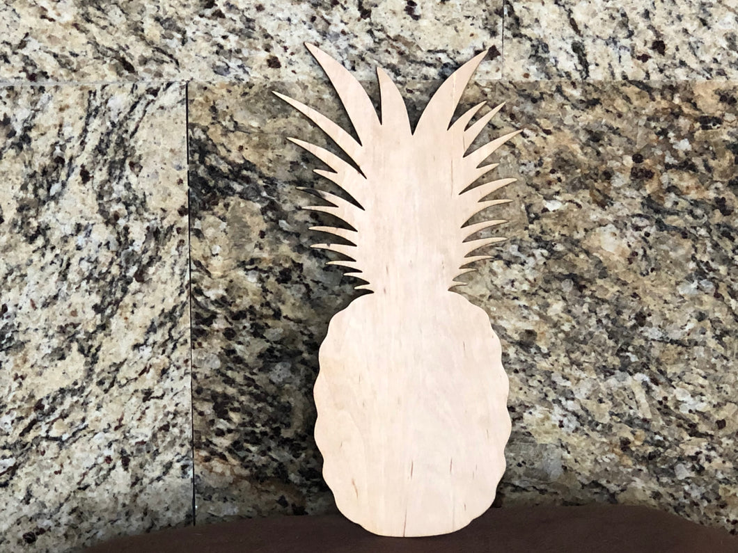 PINEAPPLE - Blank wood Cutout