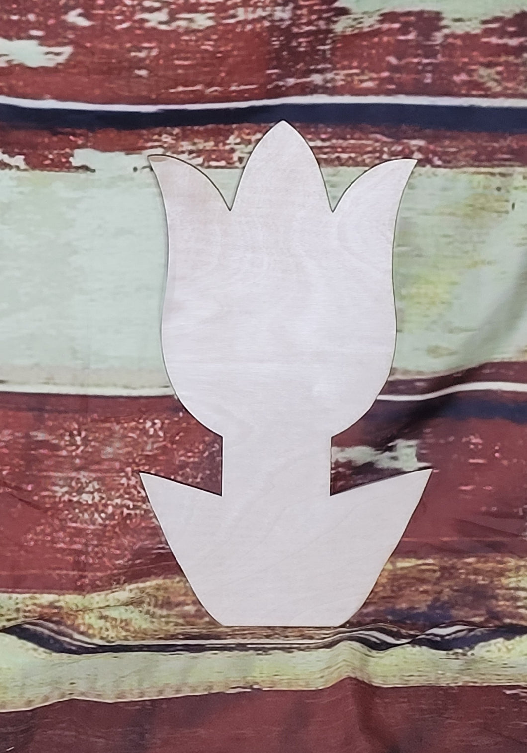 TULIP - Blank wood Cutout