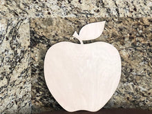 Load image into Gallery viewer, APPLE - Blank wood Cutout
