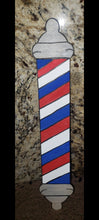 Load image into Gallery viewer, BARBER POLE - Blank wood Cutout
