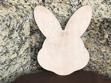 Load image into Gallery viewer, BUNNY HEAD - Blank wood Cutout
