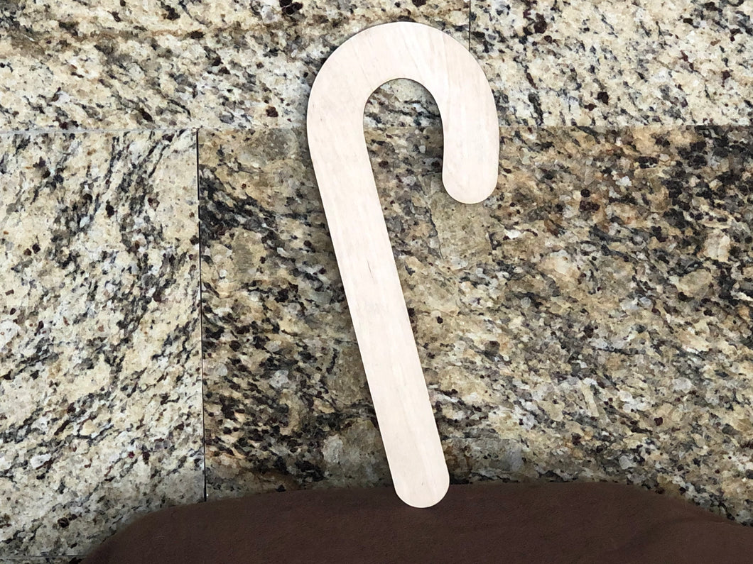 CANDY CANE - Blank wood Cutout