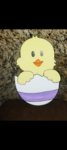 Load image into Gallery viewer, CHICK IN EGG - Blank wood Cutout
