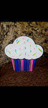 Load image into Gallery viewer, CUP CAKE - Blank wood Cutout
