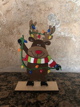 Load image into Gallery viewer, TABLE TOP REINDEER - Blank wood Cutout
