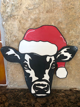 Load image into Gallery viewer, SANTA COW - Blank wood Cutout
