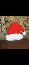 Load image into Gallery viewer, SANTA HAT- Blank wood Cutout
